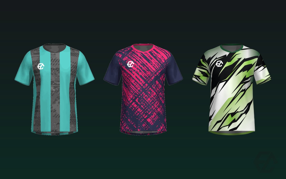 Camisetas de la tienda online de un club de fútbol