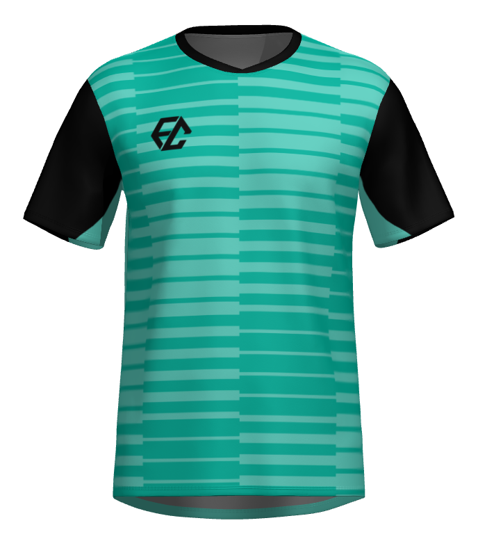 Glitch Jersey Turquoise