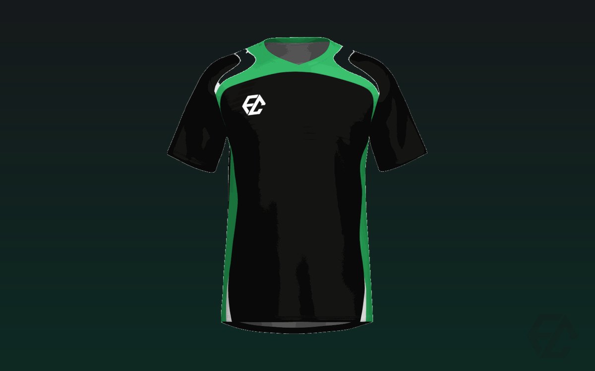 Camiseta de fútbol con espacio para logos de patrocinadores