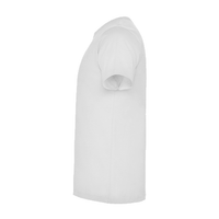 Camiseta Algodón Blanco lateral