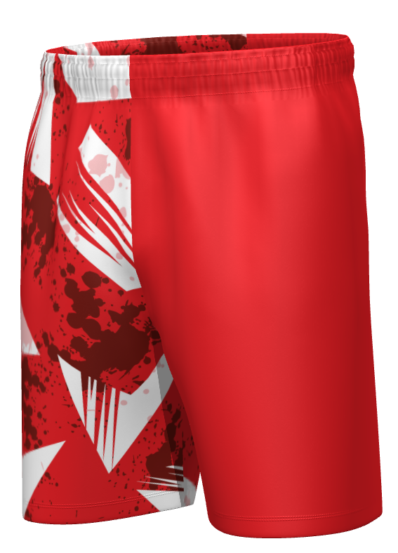 Match Shorts Red