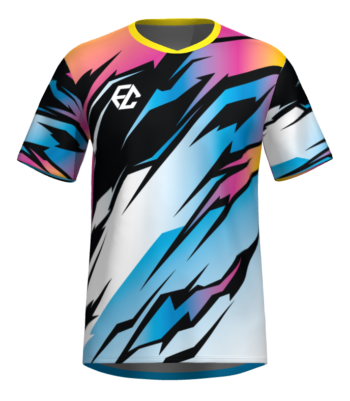 Camisola Relámpago Multicolor